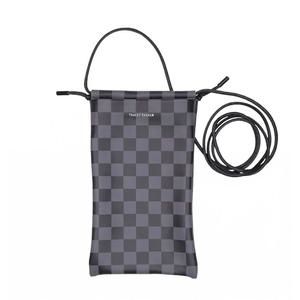 NEW TRACEY TANNER women's tia crossbody cellphone bag in checkered black and whi
